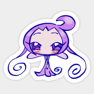 kawaii purple baby fairy roro or fafa / ojamajo magical doremi anime Sticker